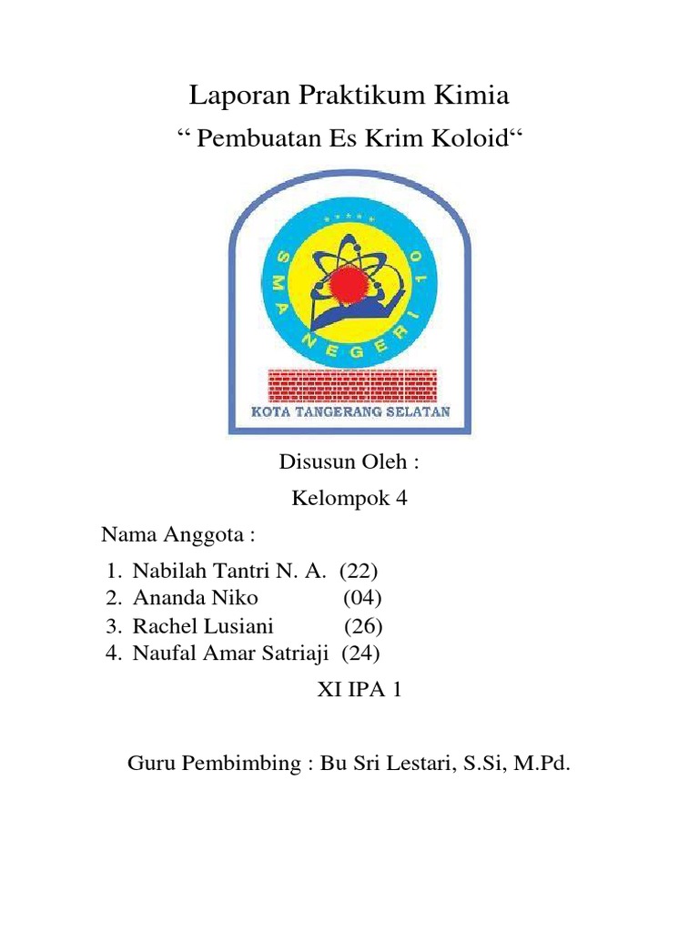 Laporan Pembuatan Es Krim Koloid Docx
