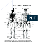 Plug-in-Gait Marker Placement