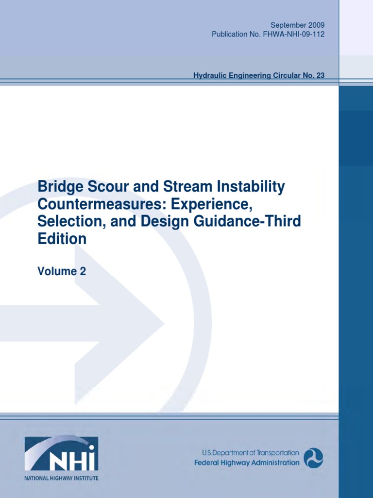 HEC 23 - Bridge Scour Desing Guidelines - 2 PDF | PDF | Civil ...