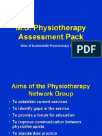 M.S. Physiotherapy Assessment Pack