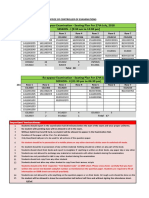 Re-Appear Examination - Seating Plan For 27th July, 2018 SESSION - I (9:30 Am To 12:30 PM)