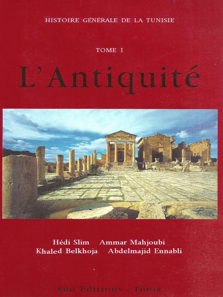 Histoire Generale De La Tunisie Pdf
