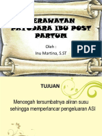 Perawatan Payudara Ibu Post Partum