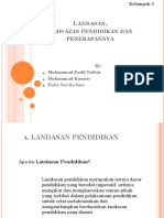 LANDASAN PENDIDIKAN