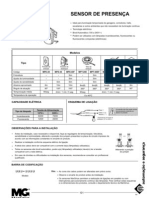 Sensor de Presença MPT-40S MPT-40SF