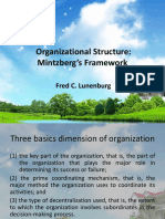 Organizational Structure: Mintzberg's Framework: Fred C. Lunenburg