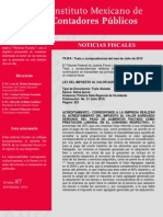 Tesis y Jurisprodencias de Julio 2010 (IMPC Noticias Fiscales #87)