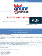 Sap Oil and Gas Training