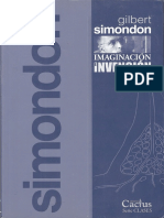 Simondon Gilbert. Imaginacion E Invencion..pdf