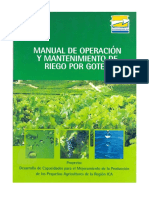 Manual de Riego Por Goteo PDF