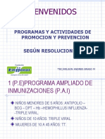 Programas y Actividades de Pyp Ok