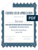 Certificate-Organizing Committee