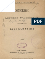 Cogreso Medico Nacional 1892