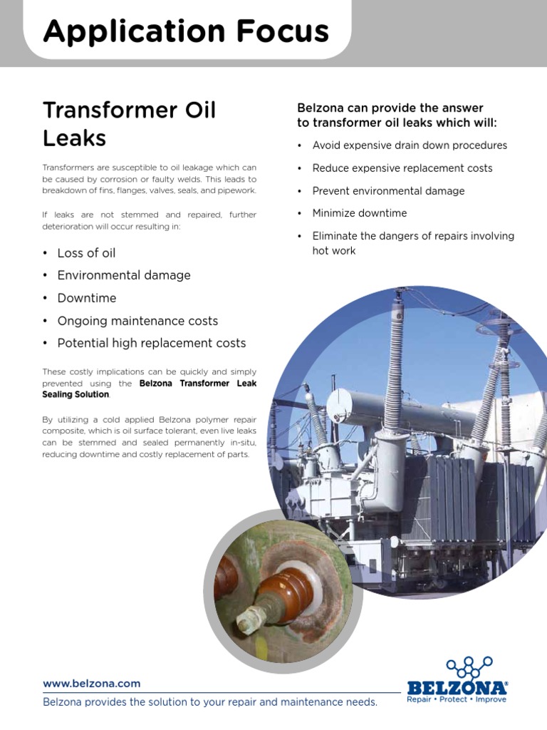 Transformer Oil Leaks PDF Leak Transformer