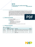 74hc73 Ci Flip Flop JK Datasheet PDF