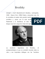 Biografia de Joseph Brodsky