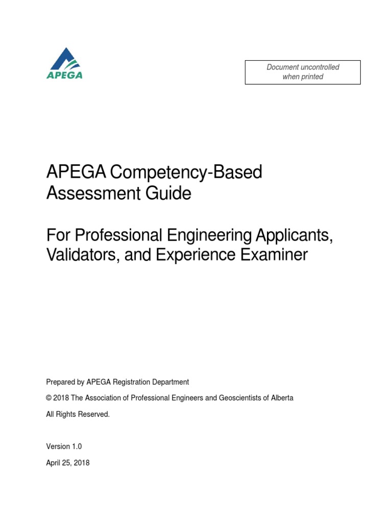 Apega | Download Free PDF | Competence (Human Resources) | Engineer