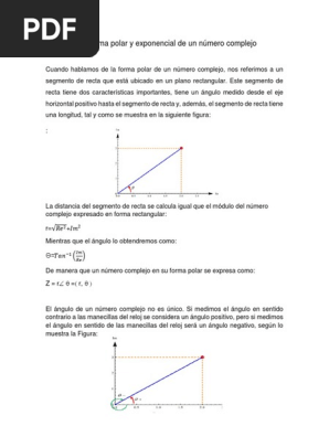 Algebra Numero Complejo Trigonometria