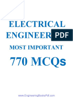 Electrical Engineering Most Important 770 MCQs PDF