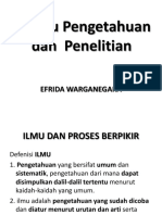 ILMU PENELITIAN