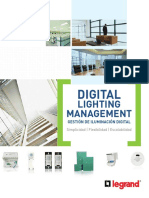 Folleto Gestion de Iluminacion Digital DLM Legrand