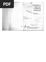 Estatistica Aplicada a Ciências Humanas