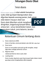 Perhitungan Dosis Obat