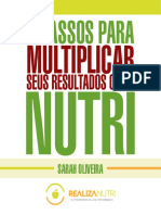 5 Passos Para Multiplicar Seus Resultados Como Nutricionista Sarah Oliveira