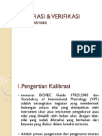 1.kalibrasi & Verifikasi