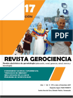 Revista Gerociencia para Publicacion. Edi Torial Unefm II Volumen