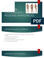 Anatomía Topográfica y Regiones Anatómicas