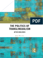 The Politics of Translingualism. Preview