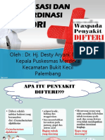 Imunisasi Difteri dan ORI