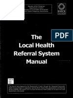 The Local Health Referral System Manual
