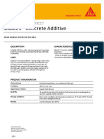 PDS - SikaCim®Concrete Additive - en
