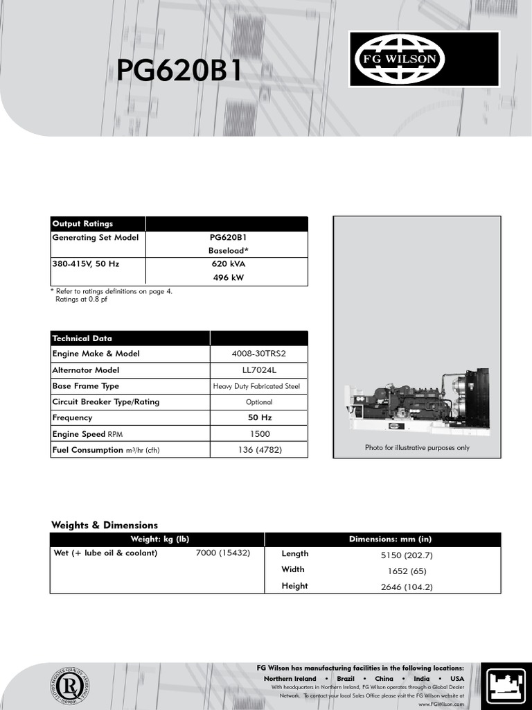 PG620B1 (GB) 4PP (0409) | PDF | Engines | Fuels
