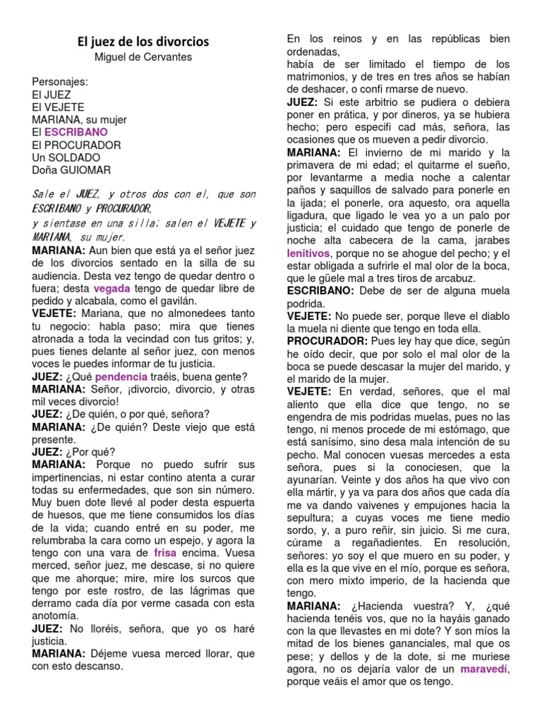 El Juez de Los Divorcios PDF