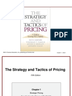 Chapter 1 PRICING STRATEGY & TACTICS