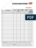 Formato de Inscripción de Participantes Al VIIICampMLT