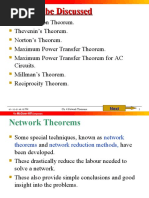 Chapter 04 Network Theorems