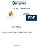 1.5 Ecuaciones Diferenciables Exactas