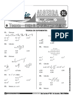 Teoria de Exponentes PDF