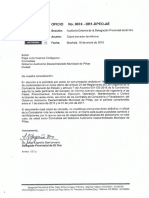 Borrador de Informe de Contraloria