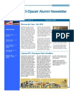 El Djazair Alumni Newsletter - September 2010