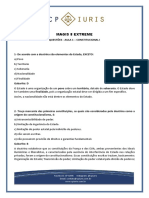 CP Iuris - CONSTITUCIONAL I - Aula 1 - Comentado PDF