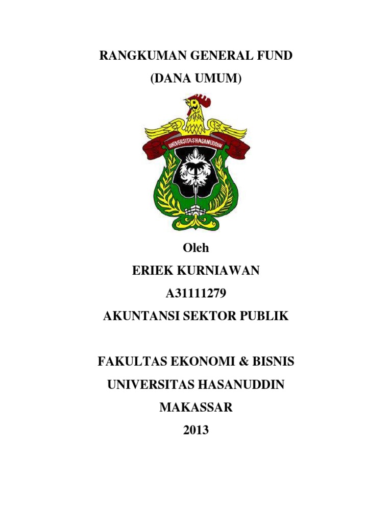 General Fund | PDF | Bisnis | Pengelolaan Keuangan & Uang