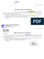 Lleve, Dario: Brgy. Demand Letter/ Notice of Disconnection