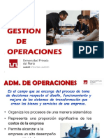 gestion de operaciones