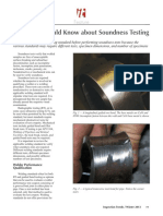 ARTICLE - What You Should Know About Soundness Testing (2013)