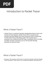 Introduction To Packet Tracer